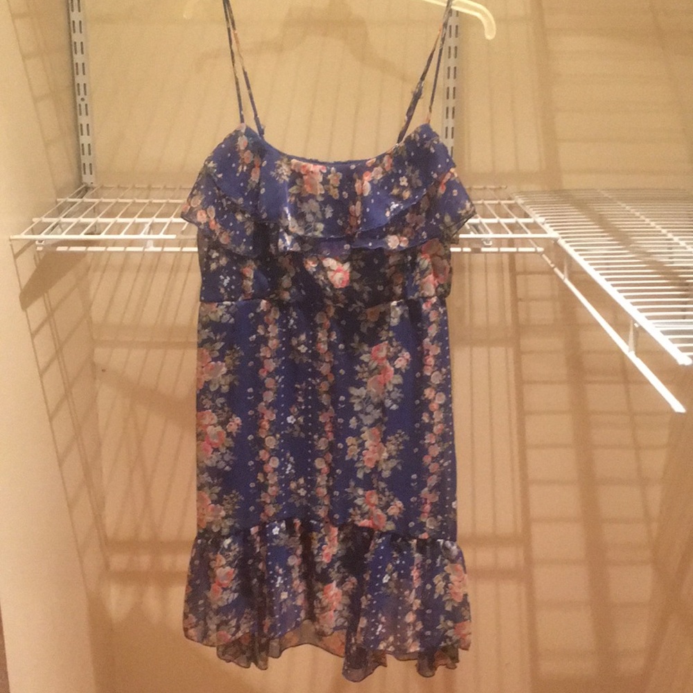 Rue21 Blue Floral Dress